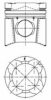 MAN 51025117347 Piston
